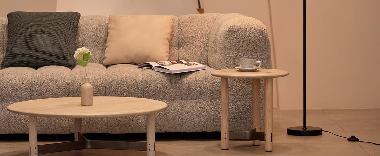 ONEWISH floor lamp is only one switch. No longer have to bend down to control the lights
