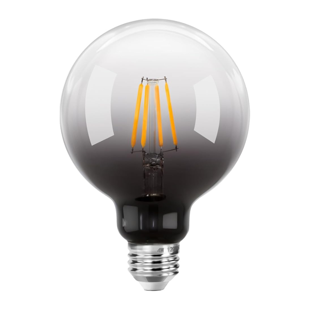 ONEWISH LED Globe Bulb, Warm White 300LM 2700K 4W, 35W Equivalent, E26 ...