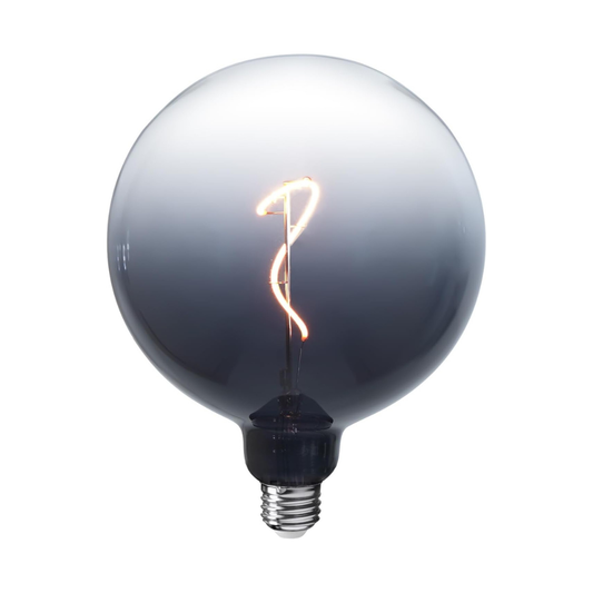 ONEWISH G150 Globe LED Bulb (6") Black