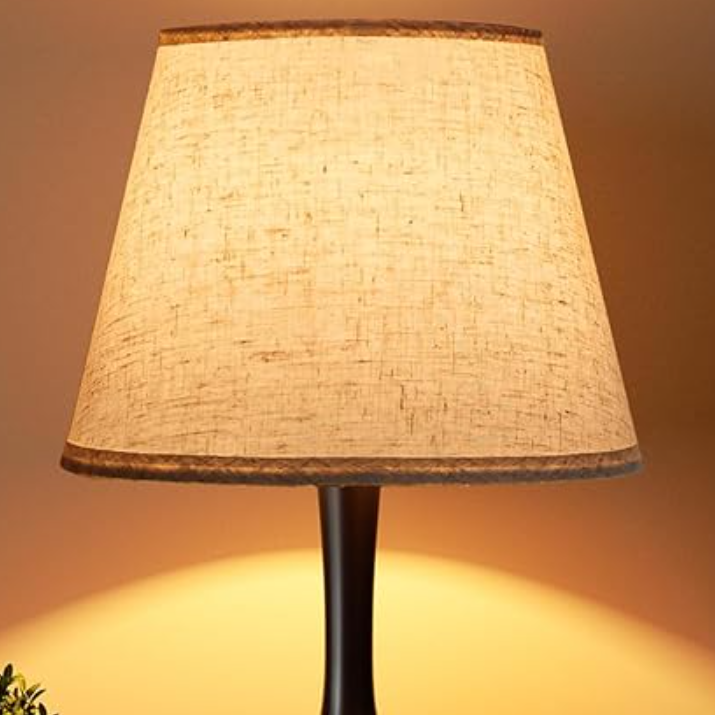ONEWISH Bedroom Touch Bedside Lamp Shade